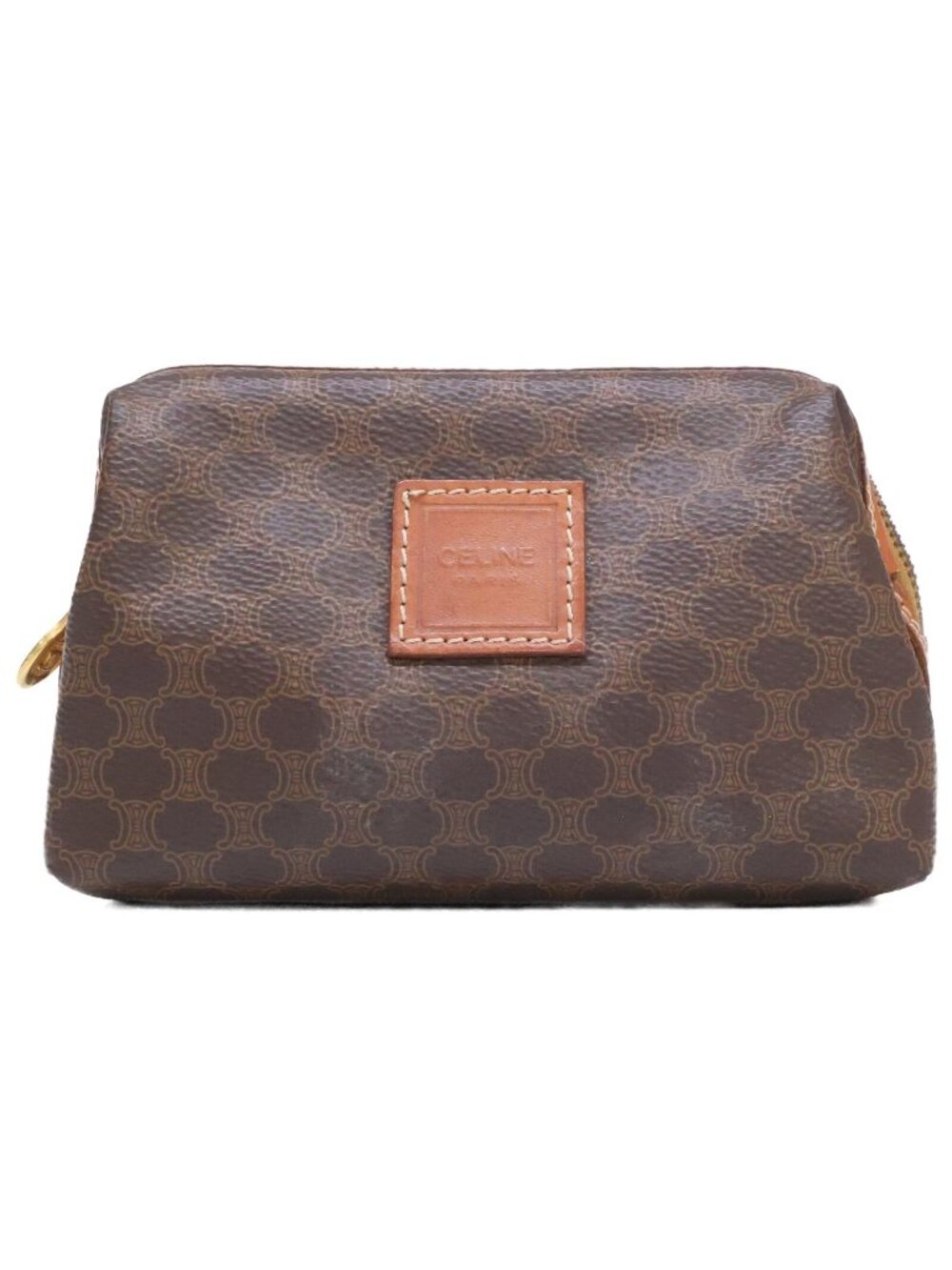 Celine Macadam Pattern Leather Handbag